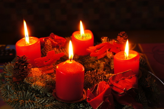 Bildergebnis für 4. Advent Kerzen