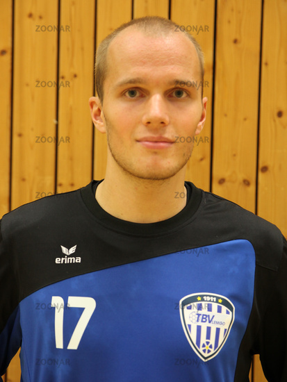 deutscher Handballspieler Tim Hornke -Saison 2014/15 TBV Lemgo