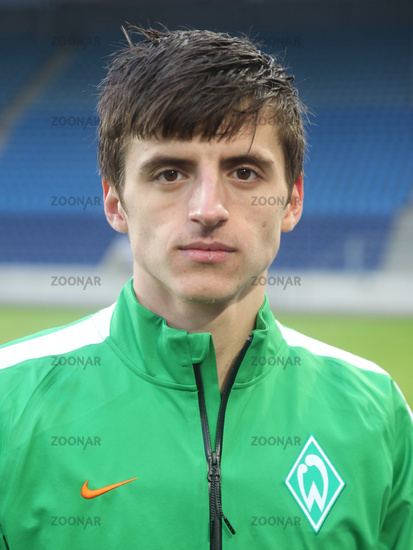 deutscher Fußballspieler Enis Bytyqi (SV Werder Bremen,DFB U18)