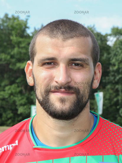 kroatischer Handballspieler Zeljko Musa -Saison 2015/16 SC Magdeburg ...