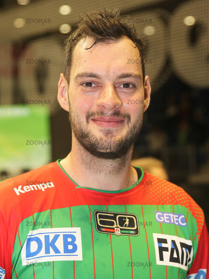 Jens Schöngarth (SC Magdeburg) bei der EHF-Cup Gruppenphase 2015/2016 SC